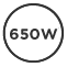 650W