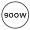 900W