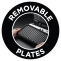 Removable Plates
