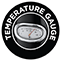 Black Temperature Gauge