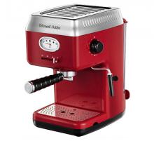 Retro Red Espresso Coffee Machine