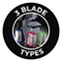 3 Blade Types