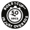 Boils 1 Cup in Just Over 50s