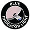 Blue Indicator Light