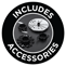 Includes Accessories