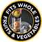 Fits Whole Fruits & Vegetables
