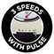 3 Speeds with Pulse