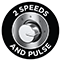 2 Speeds and pulse