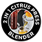 2 in 1 citrus press blender