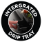 Integrated drip tray