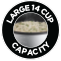 Large 14 cup capacity