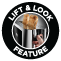 Lift and look feature 
