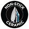 Non-stick ceramic 
