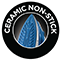 Ceramic non-stick soleplate 