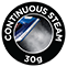Continuous steam 