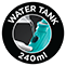 240ml water tank 