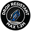 Drop resistant max. 1.2M