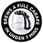 Brews a Full Carafe in Under 7 mins