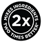Mixes Ingredients 2x Better*