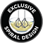 Exclusive Spiral Design