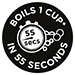 Boils 1 Cup in 55 Seconds*