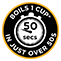 Boils One Cup in Just Over 50 Seconds*