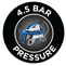 4.5 bar Pressure